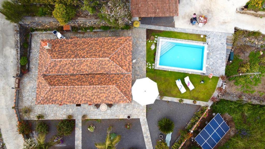 Climatized Pool Free Wifi Casa Rural Las Pareditas Tijarafe Exterior foto
