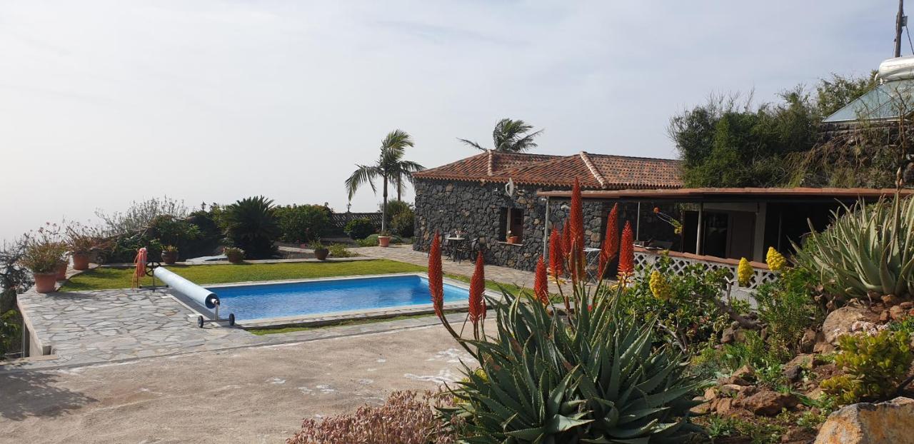 Climatized Pool Free Wifi Casa Rural Las Pareditas Tijarafe Exterior foto