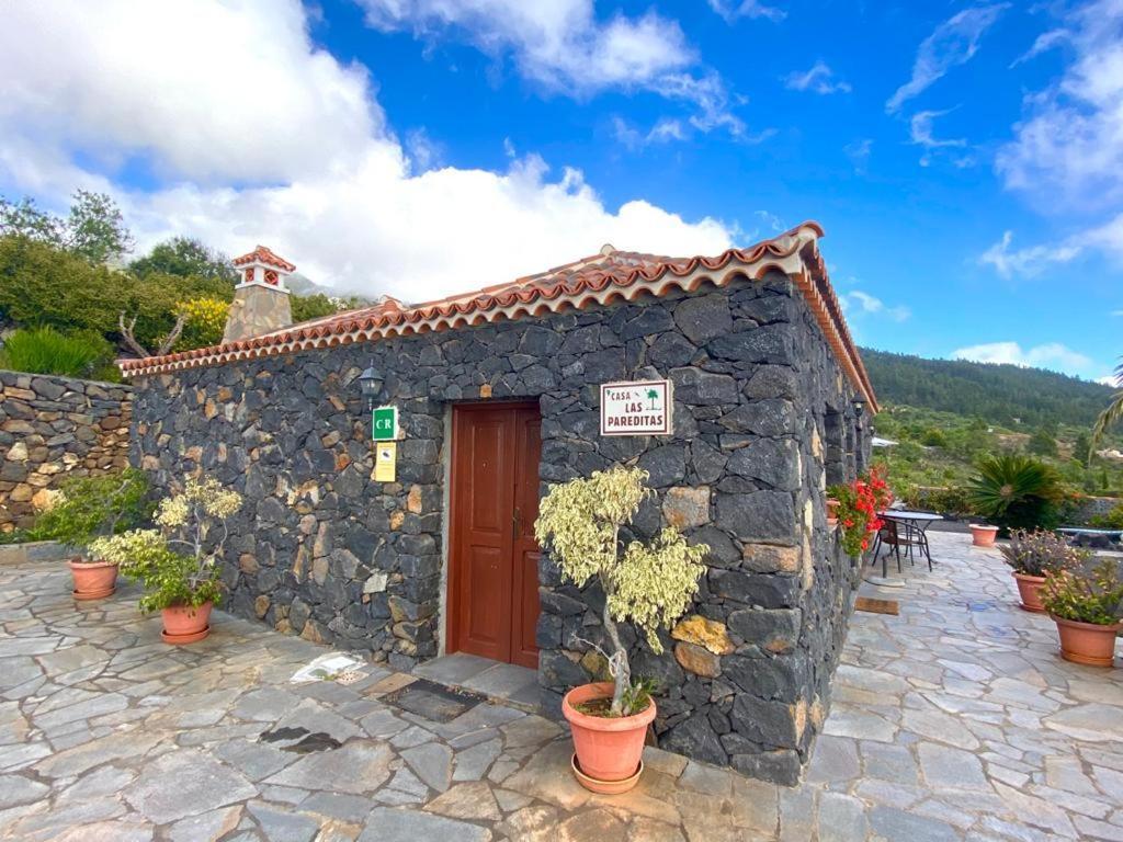 Climatized Pool Free Wifi Casa Rural Las Pareditas Tijarafe Exterior foto