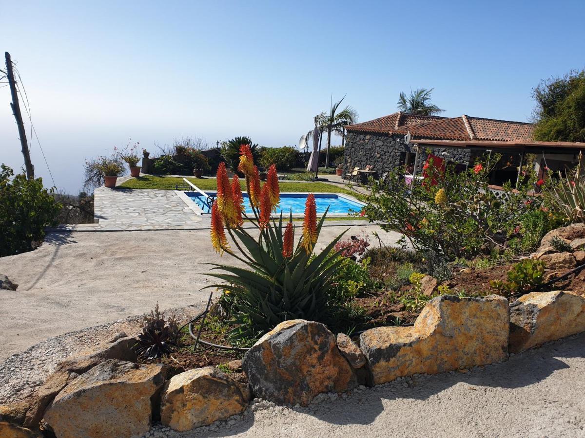 Climatized Pool Free Wifi Casa Rural Las Pareditas Tijarafe Exterior foto