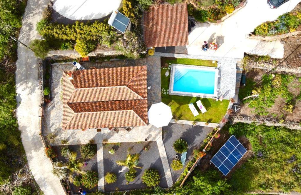 Climatized Pool Free Wifi Casa Rural Las Pareditas Tijarafe Exterior foto