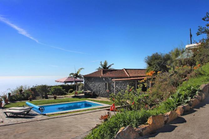 Climatized Pool Free Wifi Casa Rural Las Pareditas Tijarafe Exterior foto