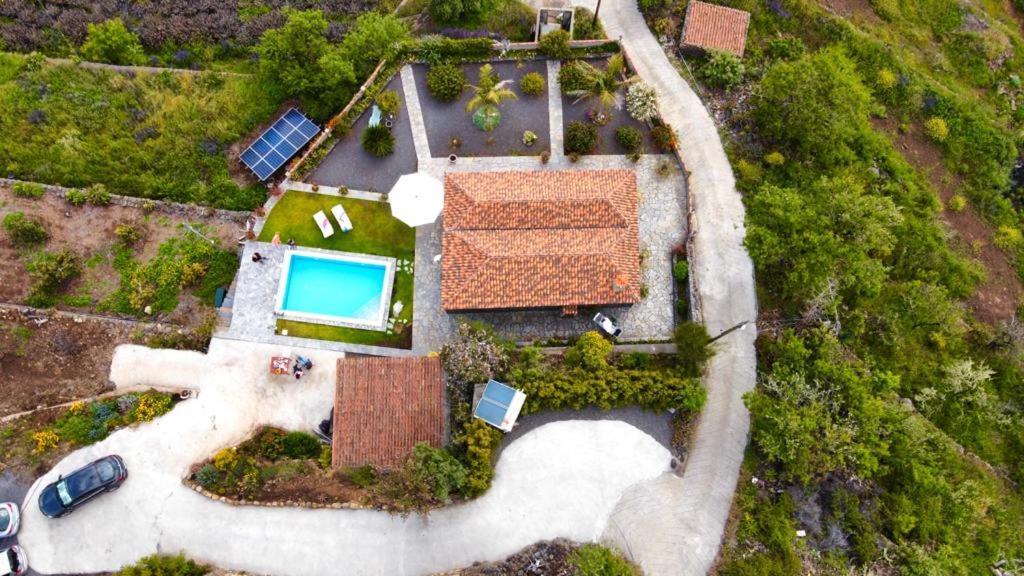 Climatized Pool Free Wifi Casa Rural Las Pareditas Tijarafe Exterior foto