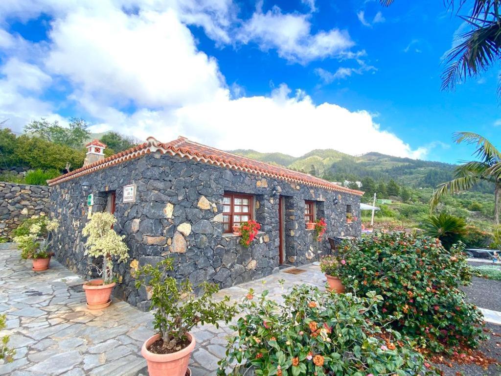 Climatized Pool Free Wifi Casa Rural Las Pareditas Tijarafe Exterior foto