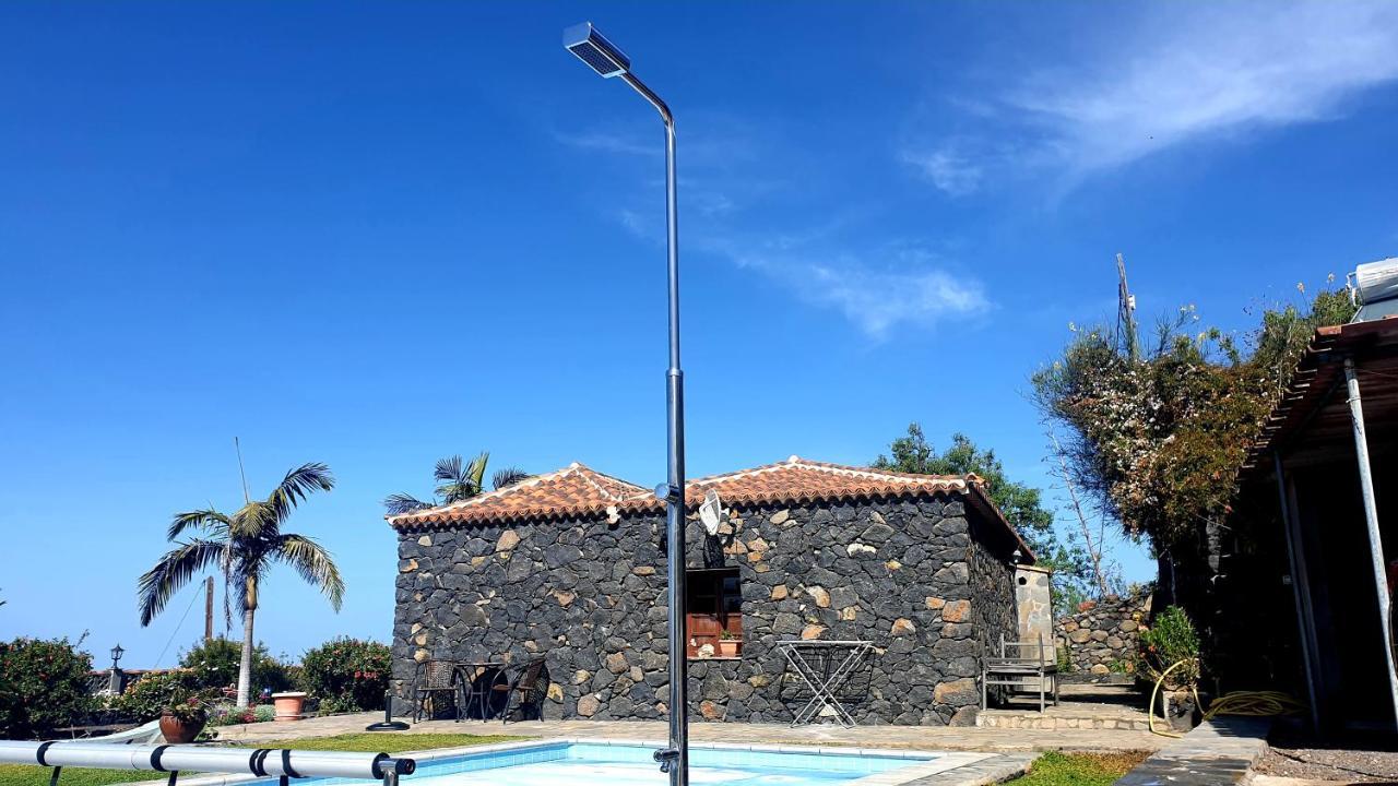 Climatized Pool Free Wifi Casa Rural Las Pareditas Tijarafe Exterior foto