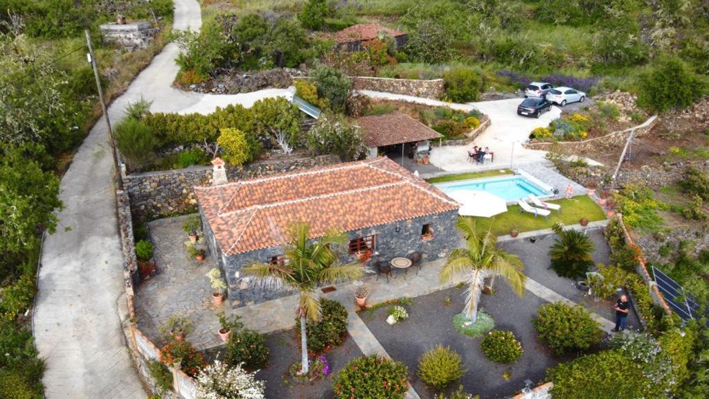 Climatized Pool Free Wifi Casa Rural Las Pareditas Tijarafe Exterior foto